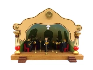 Pabellón de música 7 músicos 1 director Hiemann & Gläser arte popular Erzgebirge - Imagen 1 de 11