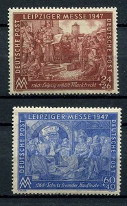 Germany - AMG - : Leipzig Fair set from 1947 - mint NH - Picture 1 of 1