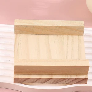 Présentoir de table en bois, socle, polyvalent, bureau robuste - Photo 1/7