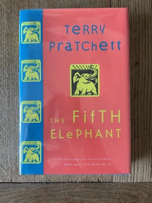 Terry Pratchett Discworld  SIGNED The Fifth Elephant 1st Edition 1/1  - Image 1 of 4