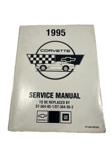 1995 Chevrolet Corvette Factory Preliminary Shop Service Repair Manual - Picture 1 of 4