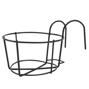 Over The Rail Pot Holder for Railings Planter Iron Fence Planters 16 x 14 x 1... - Picture 1 of 9