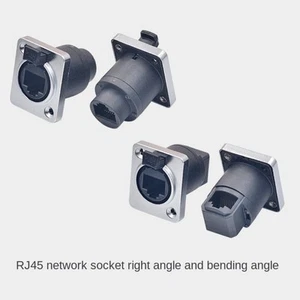 with Rubber Cover RJ45 Network Connector RJ45 Crystal Plug - Afbeelding 1 van 9