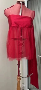 Ann Summers All Wrapped Up I am the gift Dress - Red - Size L - XL size 16 - 20 - Picture 1 of 7