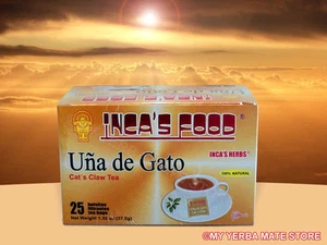 Uña de Gato Tea Bags / Cat's Claw - 25 Tea Bags -  Free Shipping - Picture 1 of 4