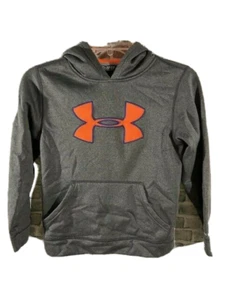 Under Armour Youth XS Pullover Hoodie Sweatshirt Gray / great condition - Picture 1 of 2