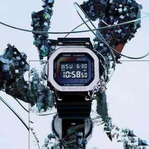 Casio G-SHOCK GM-5600RW-1JF Rainbow Brick Wall Metal Case Digital Men Watch New - Picture 1 of 9