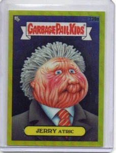2023 Garbage Pail Kids C6 239a Jerry Atric Yellow Refractor 211/275 Free Ship - Picture 1 of 2