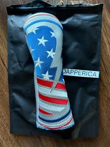 New Hatch Golf Hybrid Headcover Electric USA Sunsetter RWB Flag Patriotic - Picture 1 of 2