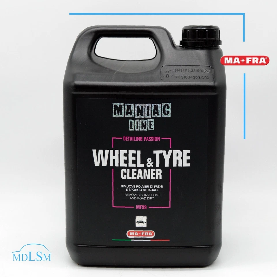 MA-FRA MAFRA MANIAC LINE WHEEL E TYPE CLEANER RIMUOVE POLVERI DI FRENI E SPORCO STRADAL