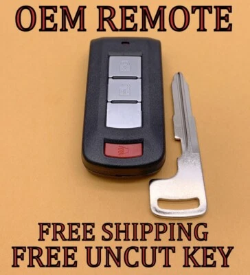 OEM MITSUBISHI LANCER OUTLANDER SMART KEY PROXIMITY REMOTE FOB OUC644M-KEY-N - Image 1 of 2