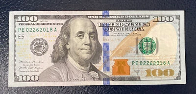 February 26th 2018 Birthday Anniversary Bill $100 US Dollars Note **L@@K**. - Image 1 of 2
