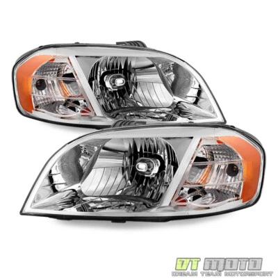Faros delanteros izquierda+derecha para Chevy Aveo 2007-2011 sedán 07-09 Pontiac Wave Foto 1 de 3