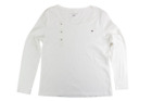 Tommy Hilfiger Women's Long Sleeve Shirt (White, X-Large)