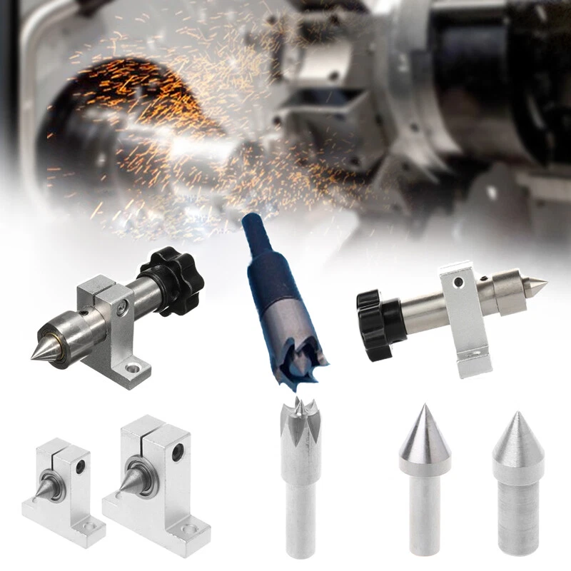 DEWIN Metall-Getriebesatz, 9-teilig – Für Mini-Drehmaschinen, Mit 6 Verschiedenen Zahnrädern