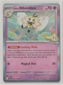 Pokémon 2025 Journey Together LILLIE'S RIBOMBEE 067/159 MINT Pack Fresh HOLO - Picture 1 of 1