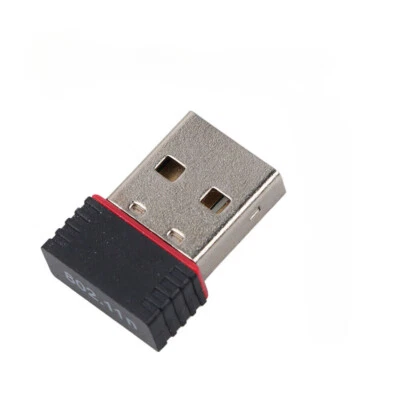 Mini USB2.0 WIFI Wireless Adapter 2.4G 150Mbps Network Card 802.11n RTL8188 - Image 1 of 4