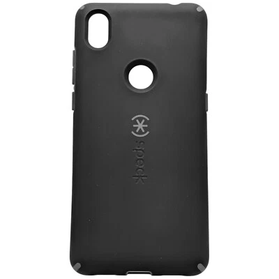 Speck Impact Hero Case for Alcatel Axel Slim Rubber Cover - Black - Image 1 of 4