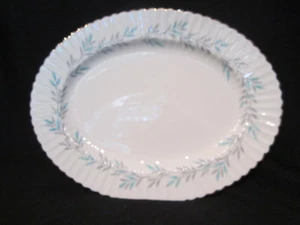 Paragon Elgin Blue Oval Platter 13 inch Made in England - Picture 1 of 2