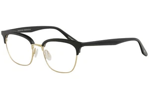 Barton Perreira Women's Eyeglasses Nikki Black/Gold Titanium Optical Frame 52mm - Picture 1 of 5