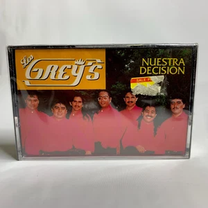 Los Grey's Cassette Nuestra Decision 1995 Fonovisa Cumbias Grupero Rare New - Picture 1 of 3