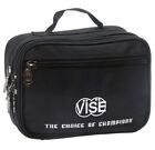 Vise Bowling Large (8" x 10") 3 Pocket Black Accessory Bag - New - Free Shipping