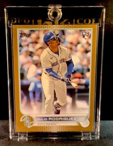 2022 Topps Update Julio Rodriguez Gold Rookie /2022 #US44 RC Mariners
