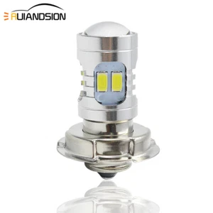 1Pz Lampadina Led P26S S3 Moto Scooter Bianca Luminosa 6000K DC 6V 12V 24V - Foto 1 di 6