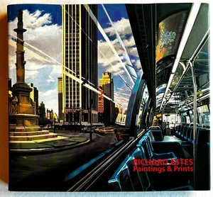 SIGNED - Richard Estes: Paintings & Prints, Arthur, 1st,  1993, C-VG in VG dj - Bild 1 von 7