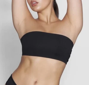 SHIPS FOR FREE! SKIMS Bandeau Bra - Onyx - New With Tags-  XL - Cult Favorite!! - Picture 1 of 3