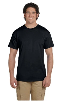 Camiseta Gildan masculina manga curta algodão pesado 6 oz P-5XL M-G200 - Imagem 1 de 2