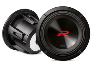 Alpine R2-W10D4 10"/25 cm TOLLER SUBWOOFER 750W RMS, NEUESTE R-LINE, BRANDNEU - Bild 1 von 10