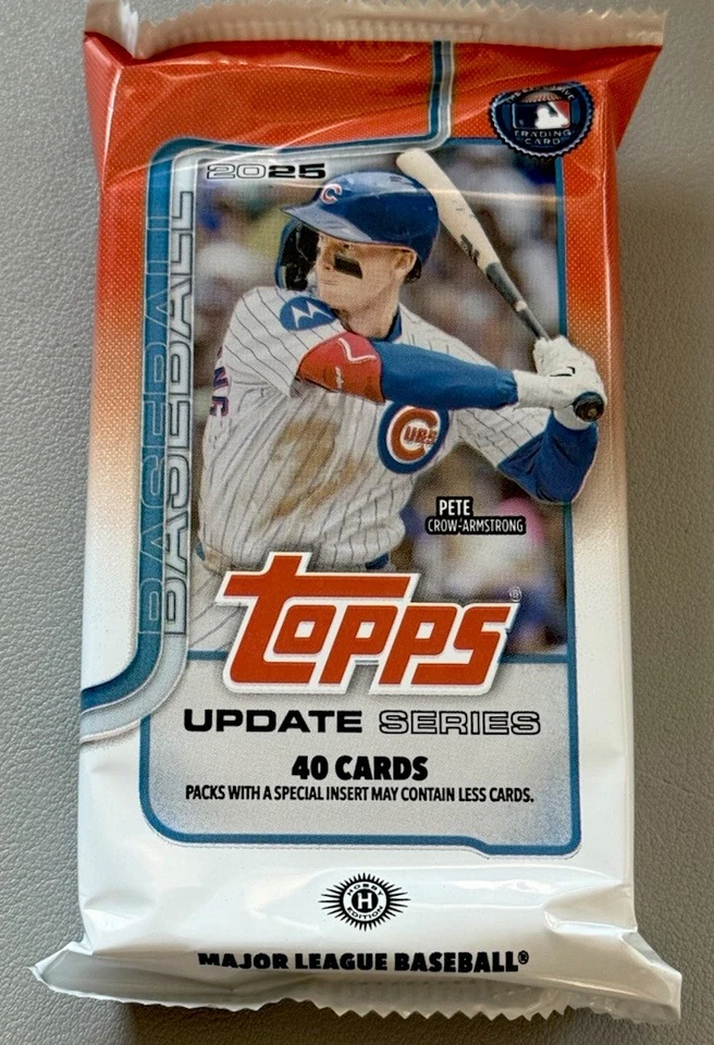 2025 TOPPS UPDATE SERIES BASEBALL HOBBY CAIXA JUMBO! 1 pacote lacrado! Frete rápido! - Imagem 1 de 1