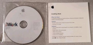 Apple iWork 2009 Install DVD Version 9.0.3, Free Shipping - Picture 1 of 2