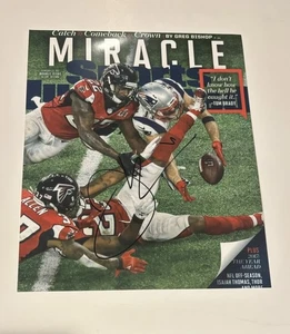 Julian Edelman NFL Patriots Football SI COVER Signed Autographed 8x10 Photo - Picture 1 of 2