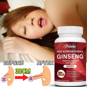 Red Korean Panax Ginseng 4800mg - High Strength Ginsenoside, Energy & Endurance - Picture 1 of 14