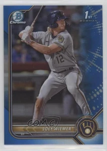 Bowman Chrome Prospects Blue Refractor 2022/150 Joey Wiemer #BCP-207 - Imagen 1 de 3
