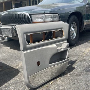 1992-1993 Buick Roadmaster Sedan rear PASSENGER Door Card bezel gray  Interior  - Picture 1 of 19