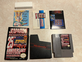 Nintendo NES 25th Anniversary Edition Jeopardy NICE WORKS w/ Box Poster Inserts