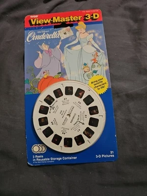 Vintage Tyco Viewmaster 3-D Pictures Cinderella NEW Reels - Image 1 of 2