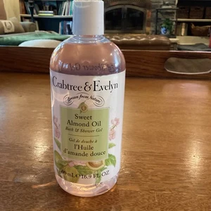 Gel de baño y ducha Crabtree & Evelyn ACEITE DE ALMENDRAS DULCES LAVADO CORPORAL ESPUMOSO 16,9 oz - Imagen 1 de 1