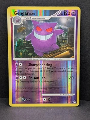 Gengar 17/99 Arceus Reverse Holo Ultra Rare Pokemon TCG Nintendo MP+ - Image 1 of 4