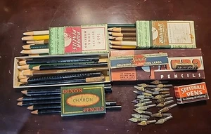 De colección Dixon Caligrafía China Lápiz Herramientas Speedball Artista Pluma Lote Puntas Puntas Puntas - Imagen 1 de 16