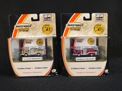 Matchbox Collectibles 50th Anniversary Seagrave Meanstick Variation Lot - Image 1 of 4