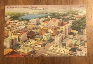 Vista aérea de San Petersburgo, Florida. Postal (WP8) - Imagen 1 de 2