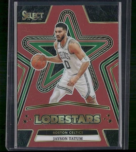 2024-25 Panini Select #13 Jayson Tatum Lodestars Red Prizms Boston Celtics - Bild 1 von 2