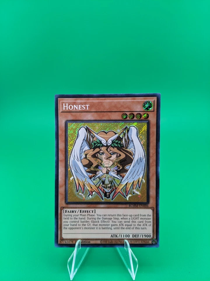 Yu-Gi-Oh! Honesto BLMM-EN006 Secreto Raro  Foto 1 de 4
