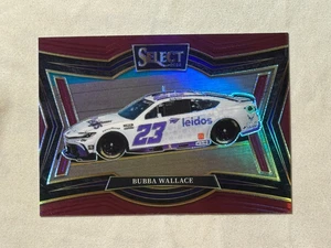 2025 Panini Select Racing Pit Road Maroon Bubba Wallace /125 #166 NASCAR - Picture 1 of 2