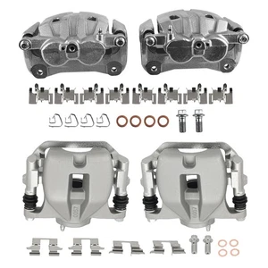 Front + Rear Brake Caliper Set for Toyota Highlander 2010-2013 w/Bracket 19B3351 - Picture 1 of 12