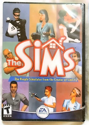 The Sims PC CD-ROM = EA Maxis Vintage 2000 Classic = Original Collector = NEW! - Image 1 of 2